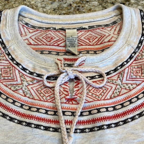 LUCKY BRAND Pullover Size Small - Picture 3 of 6